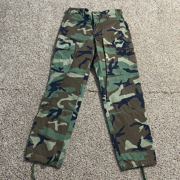 Vintage Other - US Military Pants Mens Small Camo Woodland Propper Vintage Cargo Trouser Combat